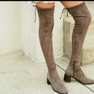 NEW Free People Coast to Coast OTK boots